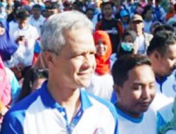 Buka Jalan Santai KSPSI, Ganjar Janjikan Reformulasi Kebijakan untuk Pekerja