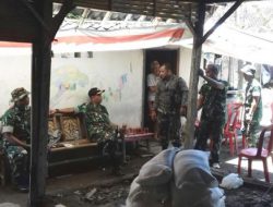 Lestarikan Gotong Royong dan Dorong Kesejahteraan Masyarakat, Satgas TMMD Kodim Yogyakarta Bedah Rumah Warga Tak Mampu