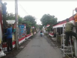 Semarak Merah Putih di Kampung Gambiran, Cermin Semangat TMMD Merawat Ruh Kemerdekaan