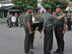 563 Prajurit Korem 072 Pamungkas Naik Pangkat