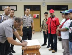 Jelang Event Bola Nasional, Suporter Tandatangani Kesepakan untuk Tertib