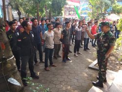 TMMD Terus Menuai Simpati, Giliran Ratusan Mahasiswa FKMTSI Beri Dukungan