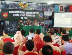 Tingkatkan Keamanan Yogyakarta, Kodim 0734 Komsos dengan Aparat Pemerintahan