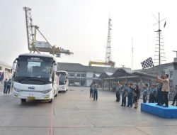 Pangkolinlamil Lepas Mudik Bersama Prajurit Kolinlamil