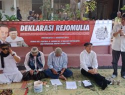 100 Tokoh DIY Deklarasikan Relawan Rejomulia di Bekas Pondokan Jokowi