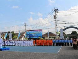 Basarnas dan Pelajar Ikuti Upacara Hari Jadi TNI AL di Lanal Yogyakarta