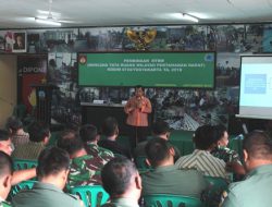 Prajurit Kodim Yogyakarta Ikuti Pembinaan Tata Ruang Wilayah Pertahanan Darat