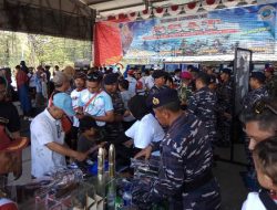 Stand Pameran Sistem Senjata Armada Terpadu Lanal Yogyakarta Dibanjiri Warga DIY