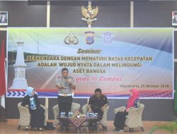 Angka Lakalantas Didominasi Kalangan Muda, Polda DIY Kampanye Keselamatan Berkendara di UIN Sunan Kalijaga