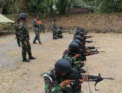 Jaga Kemahiran Dasar Prajurit, Lanal Yogyakarta Gelar Latihan Menembak Rutin