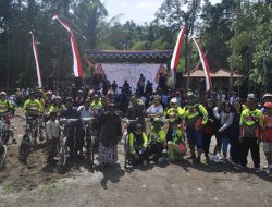 Peringati Hari Pahlawan, Warga Pokoh Gelar Fun Bike Unik Promosikan SHS Socio Eco Preneur