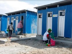 Puluhan Toilet Dibangun untuk Korban Gempa di Sigi dan Donggala
