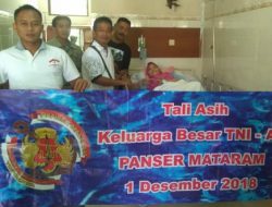 Paguyuban Panser Mataram TNI AL Berikan Tali Asih dan Sumbang Panti Asuhan