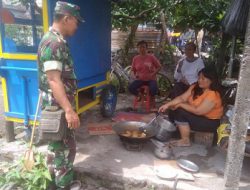 Turut Gairahkan Ekonomi Rakyat, Babinsa Motivasi Pedagang Kecil