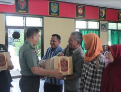 Peringati HJK, Kodim Yogyakarta Sumbang  63 Paket Sembako untuk Warga