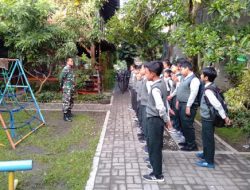 Bentuk Sikap Disiplin, Siswa SMA BIAS Dilatih Prajurit Kodim Yogyakarta