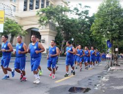 Ditengah Tugas Dinas, Prajurit Kodim Yogyakarta Tetap Aerobik