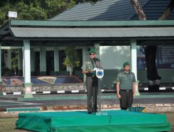 Bacakan Amanat Panglima, Danrem 072 Tegaskan Netralitas TNI dalam Pemilu 2019