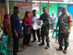 Masih Ada Warga BAB Sembarangan, Koramil Gondomanan Bantu Jambanisasi di Prawirodirjan