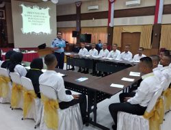 Kabapas Jogja Memberi Materi Kedisiplinan Pada Orientasi CPNS 2018