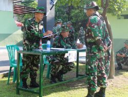 Kodim 0734 Yogyakarta Menyelenggarakan Uji Terampil Jabatan