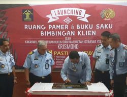 Bapas Yogyakarta Launching Ruang Pamer dan Buku Panduan Klien Serta MoU dengan BNNP DIY