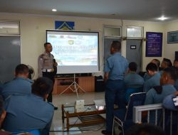 Menjadi Pelopor Keselamatan Berkendara, Jajaran Kolinlamil MenerimaSosialisasi Safety Riding
