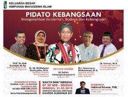 Dorong Pemilu Damai Berkeadaban, Keluarga Besar HMI DIY Akan Gelar Pidato Kebangsaan