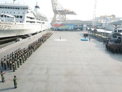 Upacara Bendera 17-an di Kolinlamil Himbau TNI Siaga dalam Mengamankan Pesta Demokrasi Indonesia