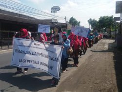 Hari Buruh, Jampi Tuntut Pengakuan dan Perlindungan Pekerja Informal
