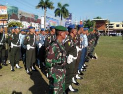 Danlanal Yogyakarta Hadiri Apel Konsolidasi Operasi Ketupat 2019 di Mapolda Yogyakarta