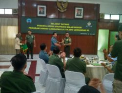 LANAL Yogyakarta Turut Sambut Kunjungan Siswa Lemhanas RI