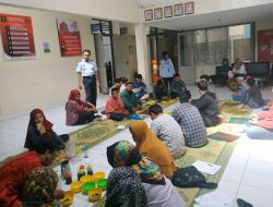 Klien Bapas Jogja Ikuti Pelatihan Pembuatan Batik Shibori