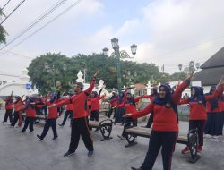 Bapas Jogja ikut semarakan Pemecahan Rekor MURI  Tarian Kolosal Indonesia Bekerja