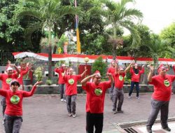 Jalin Kekompakan, Rupbasan Jogja ikut Tari Kolosal dan Berbagai Lomba