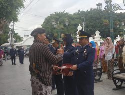 Kepala Bapas Jogja, Serahkan Satya Lancana Karya Satya di Upacara HUT Kemerdekaan R.I ke-74