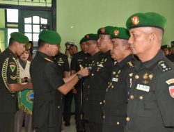 Empat Pejabat  Korem 072 Pamungkas Dimutasi