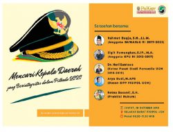 Jelang Pilkada 2020,  Insan Cendikia Sarasehan Mencari Kepala Daerah Berintegritas