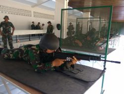 Pelihara Kemampuan Dasar Militer Prajurit, Lanal Yogyakarta Gelar Latihan Menembak