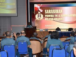 TNI AL Gelar Sarasehan Perwira Korps Khusus Wilayah Surabaya