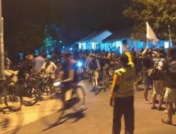Pundong Night Rider Ramaikan Taman Kuliner Panjangrejo