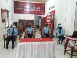 Taruna POLTEKIP TK I Gali Ilmu melalui Orlap di Bapas Jogja