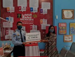 Pengembangan Layanan Publik, Bapas Jogja Menerima Bantuan dari BNI 46 bertepatan dengan HUT BNI ke-74