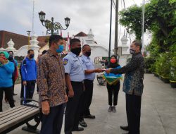 Nuansa Berbeda Peringati HUT RI ke-75 di Bapas Jogja