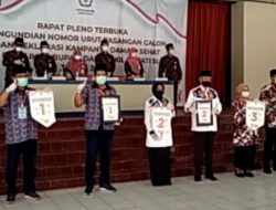 Ini Nomor Urut Paslon Cabub-Cawabub Sleman Pada Pilkada 2020