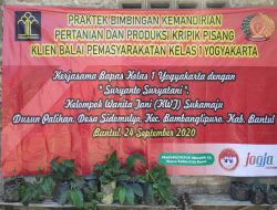 Bimbingan Kemandirian Siapkan Klien Bapas Jogja untuk  Kembali ke Masyarakat