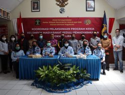 Tingkatkan Bimbingan Terhadap Warga Binaan, Divpas Kanwil Kemenkumham DIY Gelar Rakor Bersama POKMAS LIPAS