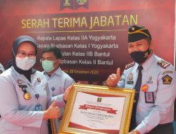 Penghargaan Tingkat Nasional Ke-13 Bapas Jogja dalam Dua Tahun