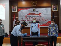 Penandatanganan Komitmen Janji Kinerja 2021, Langkah Awal Bapas Jogja Berjuang Kembali Raih WBK