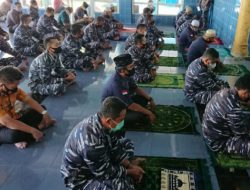 Doakan KRI Nanggala-402, Dankodiklatal Bersama Personel Satdik 2 dan Lantamal VI Makasar Gelar Istighosah
